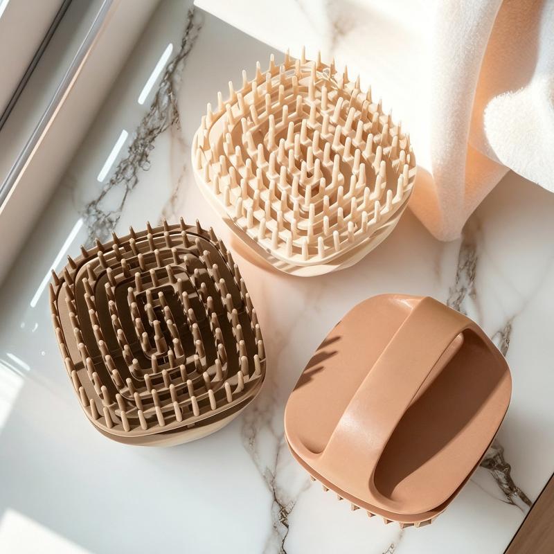 Scalp Massage Shampoo Brush 1P - đánh giá và giá Hair Care Dandruff