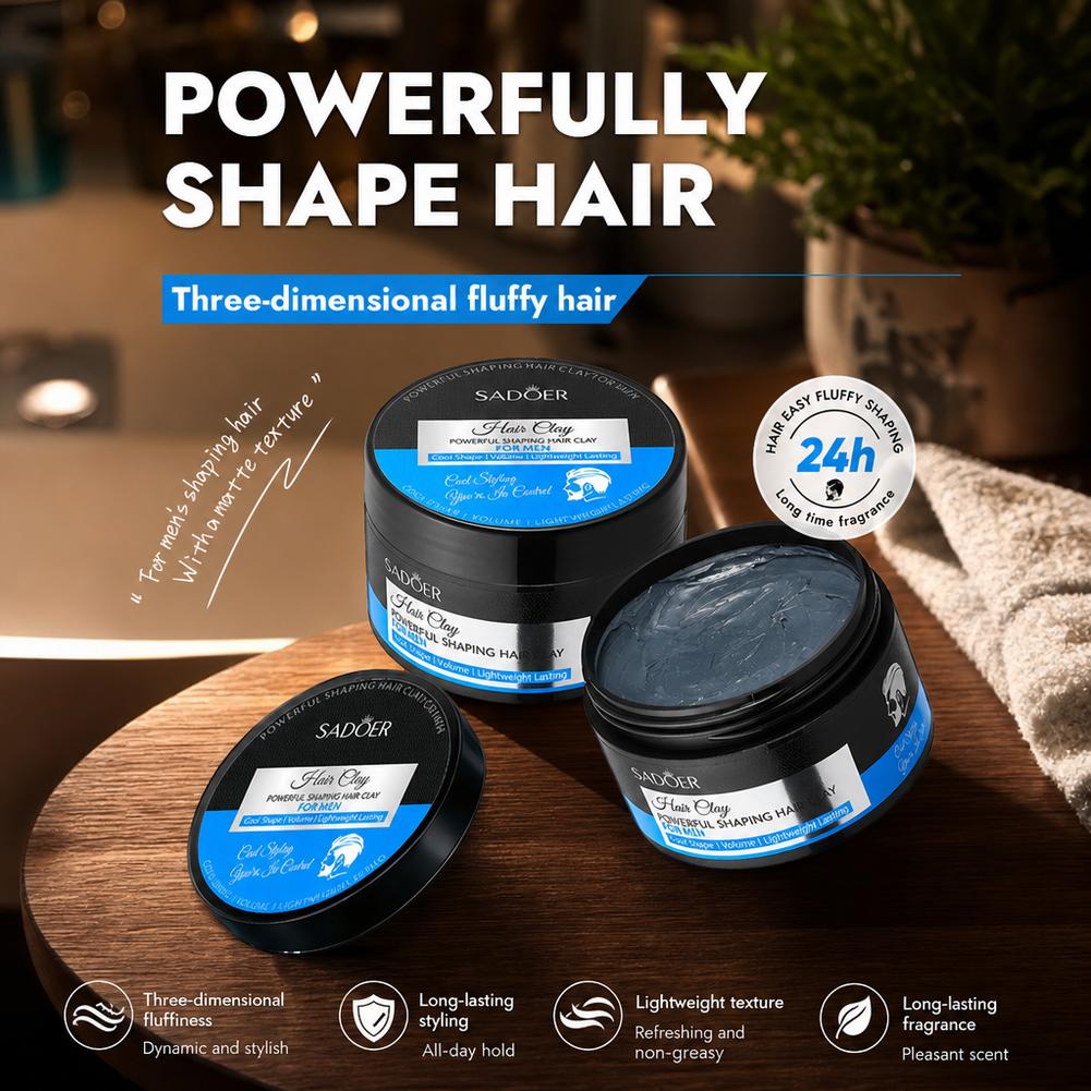 Men's Hair Styling Clay Strong - đánh giá và giá Hair Care Lotion